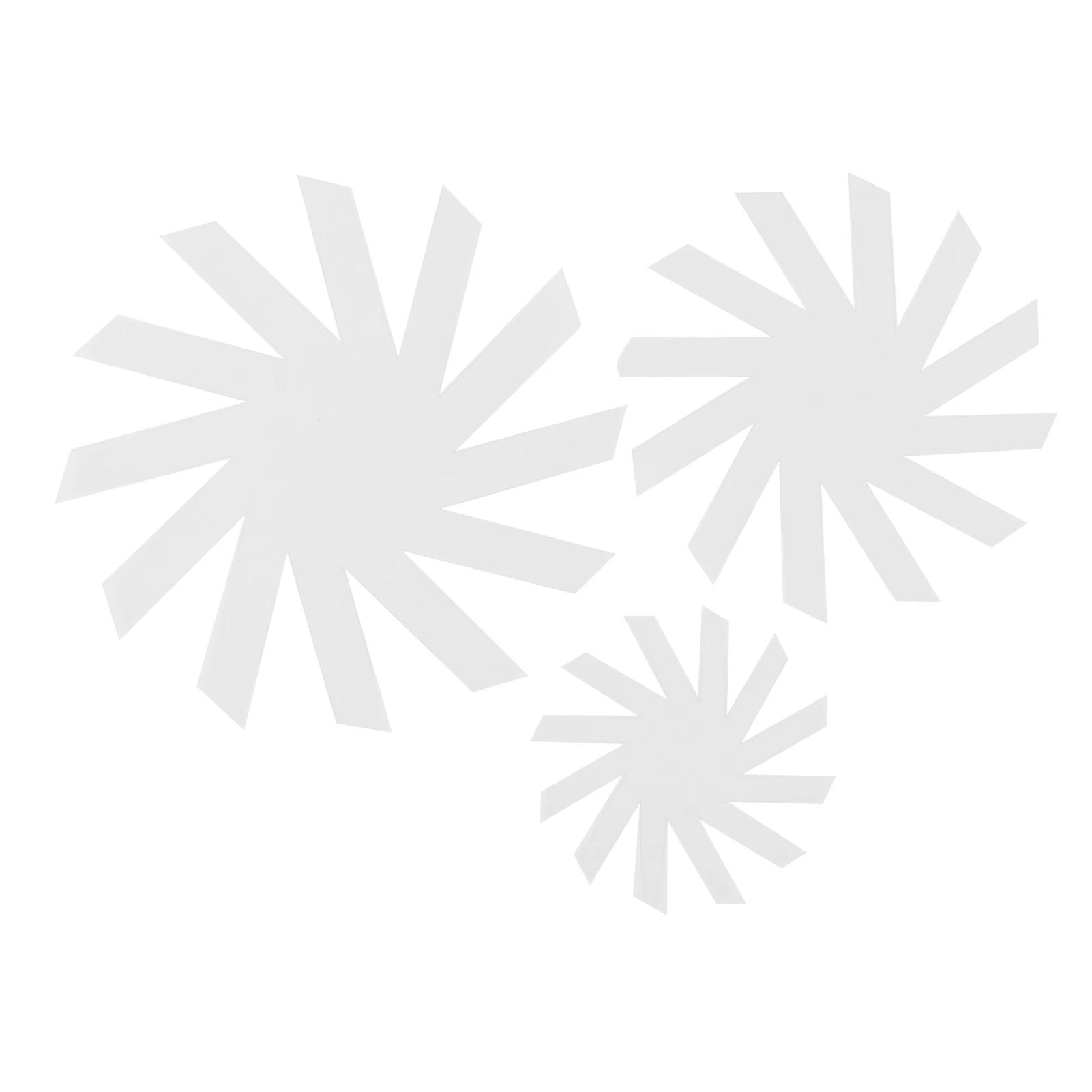 

3 шт. 8 дюймов 12 дюймов 15 дюймов Плетеная спиральная корзина для хранения Шаблон линейки-резака Шаблоны корзин для шитья