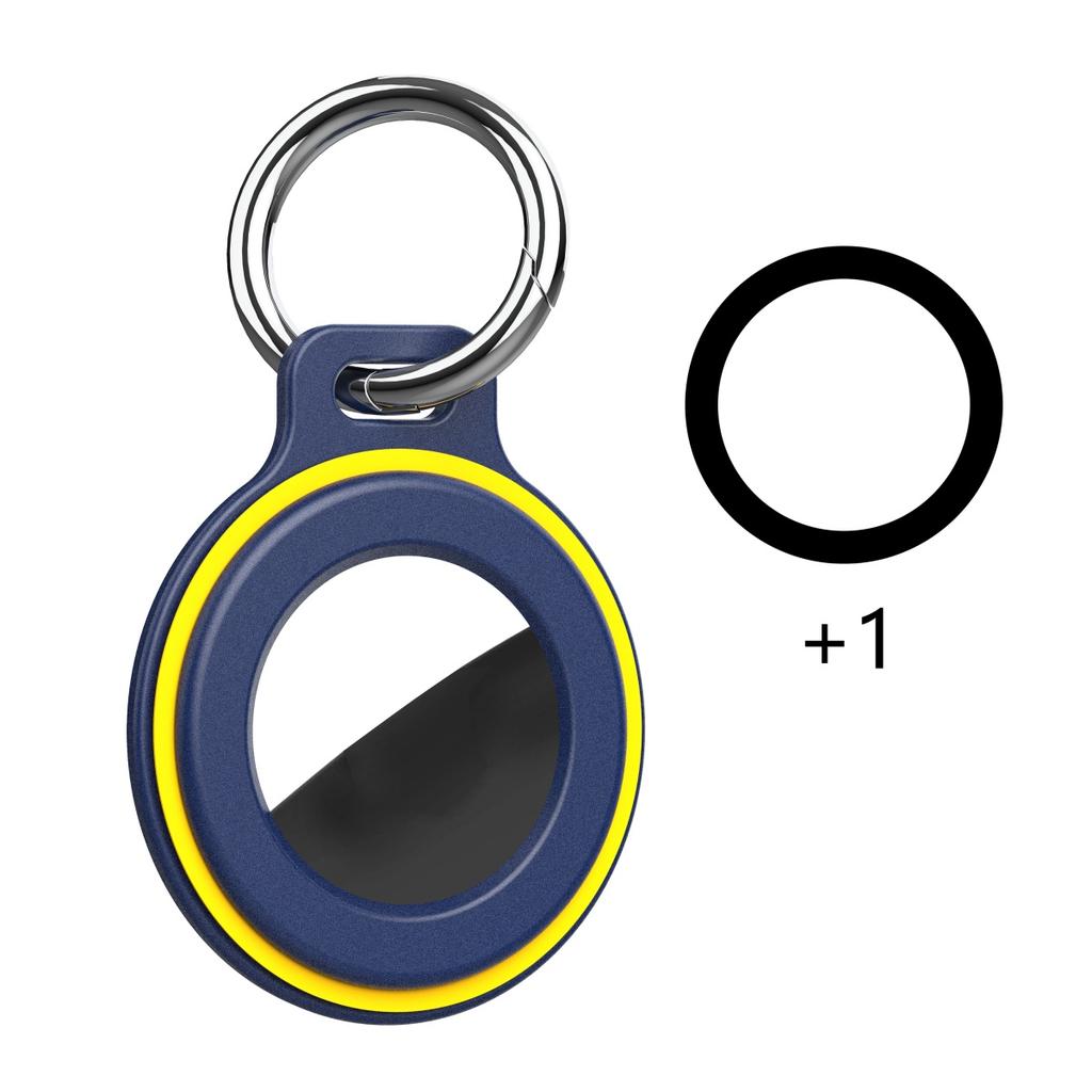 For Apple Airtags Locator Silicone Protect Case For Kids/Pet/Backpack With Strap Lanyard + Keychain AirTag GPS Tracker Accessory