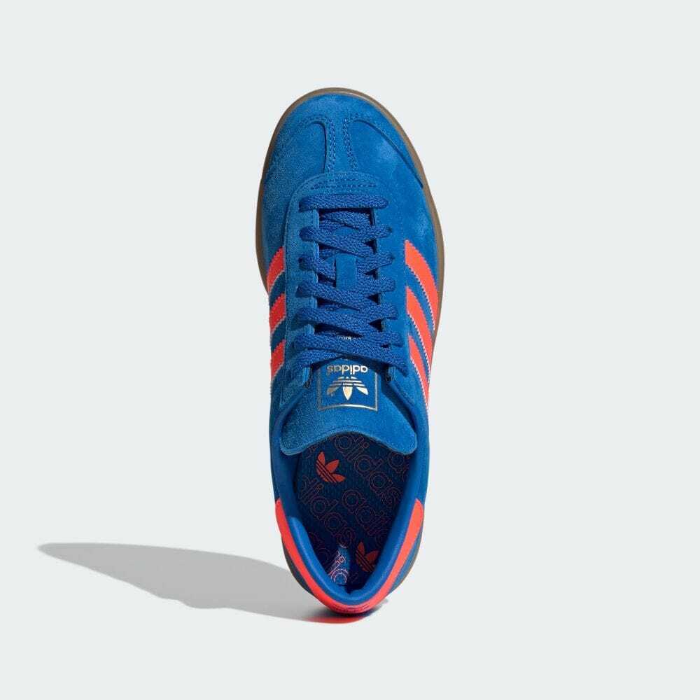 IH5471 Adidas Originals Hamburg Blue Bird Solar Orange Gum (Women's)