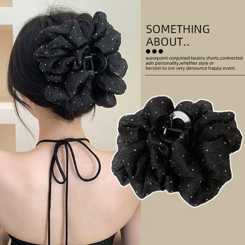 Hair Clips for Women Bowknot Hair Claw Clips for Thin Thick Hair Anti Slip Hair Accessories Strong Hold Jaw Clips Gifts