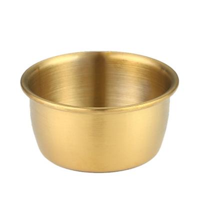 Small Sauce Cup Stainless Steel Ramekin Sauce Dipping Bowl Mini Pudding Condiment Cup for Kitchen Restaurant Camping BBQ Party Seafood