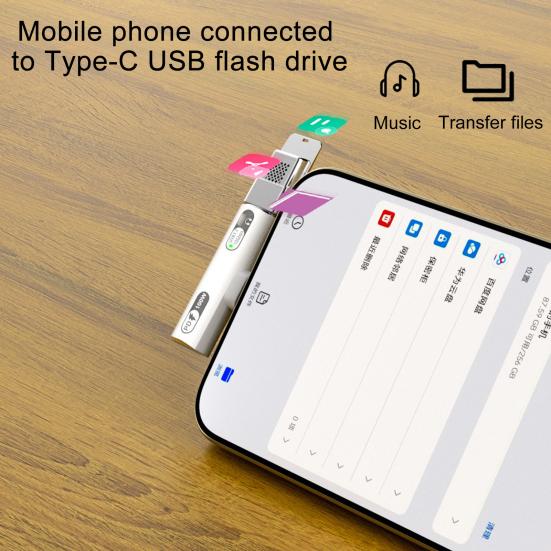 Type C Headphone Adapter PD 100W Audio Aux Splitter for Xiaomi 10Gbps Data Transfer Chip Mic Support Fast Charging USB Adapter for Samsung