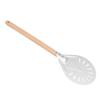 Round Pizza Spatula with 41cm Removable Wood Handle AntiScalding NonSlip Pizza Making Tools(9in )