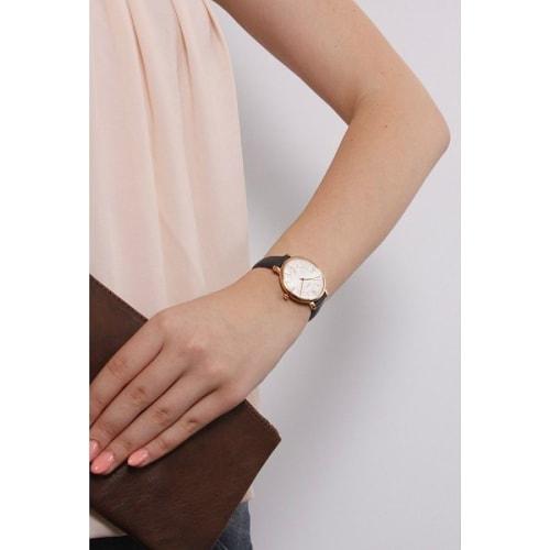 Fossil Jacqueline 36mm Quartz Watch, White/Navy, Women's, ES3843