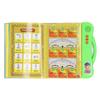 Electronic ABC Sound Book English Malay Language Animal Fruit Learning Kids Educational Toy with PenGreen