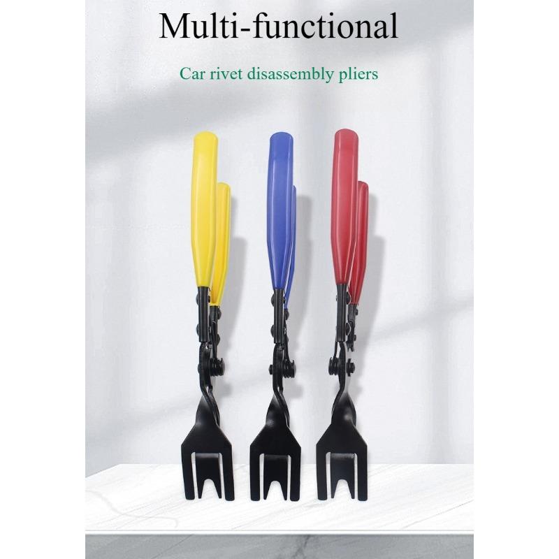 Car light pliers, professional tools for dismantling plastic rivets for headlights, metal buckle drivers, buckles, maintenance tools