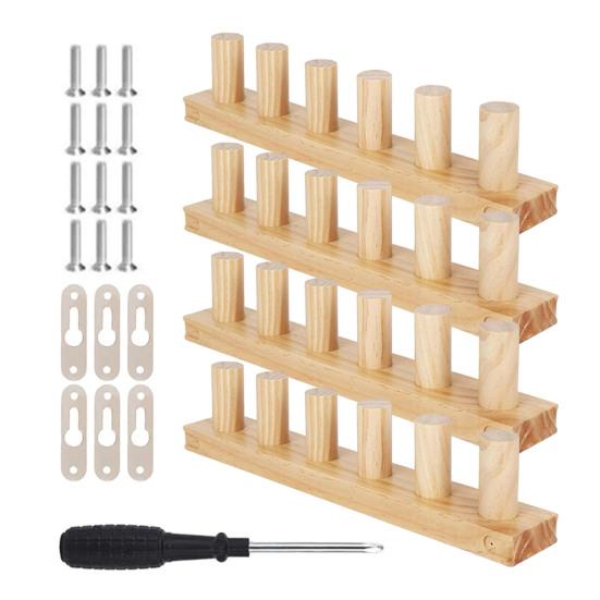 

Толстая пряжа одеяло ткацкий станок деревянный вязальный станок набор регулируемый DIY накидка 4pcs