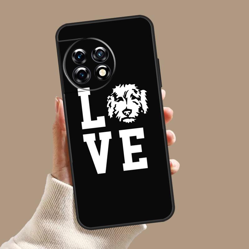 Cartoon Cavoodle Cavapoo Case For OnePlus 10T 8T 9R 10R 12R OnePlus 12 11 9 10 Pro Nord 2 CE 3 Lite N10 N20 N30 Cover