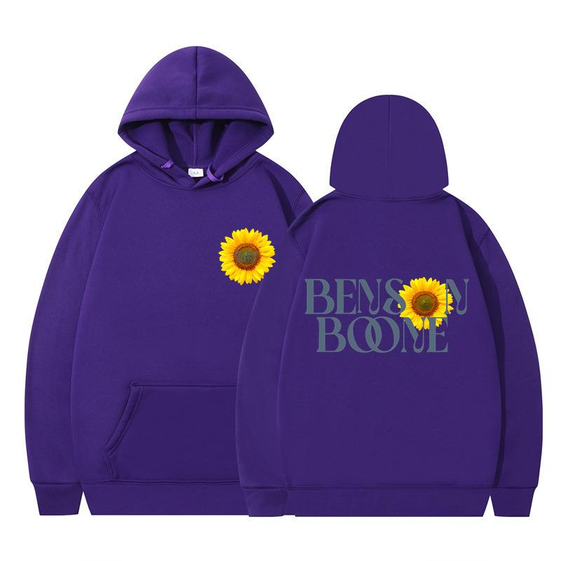 Harajuku Stil Benson Boone Stoff Street Fashion Hoodie Lässig Street Roller Running Sweatshirt Cyberpunk Stil Normale Passform