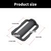 2Pcs Scubas Diving Snorkeling Weight Belt Keeper Retainer Diving Webbing Belt Slide Stoppers AntiLost Slide Buckles