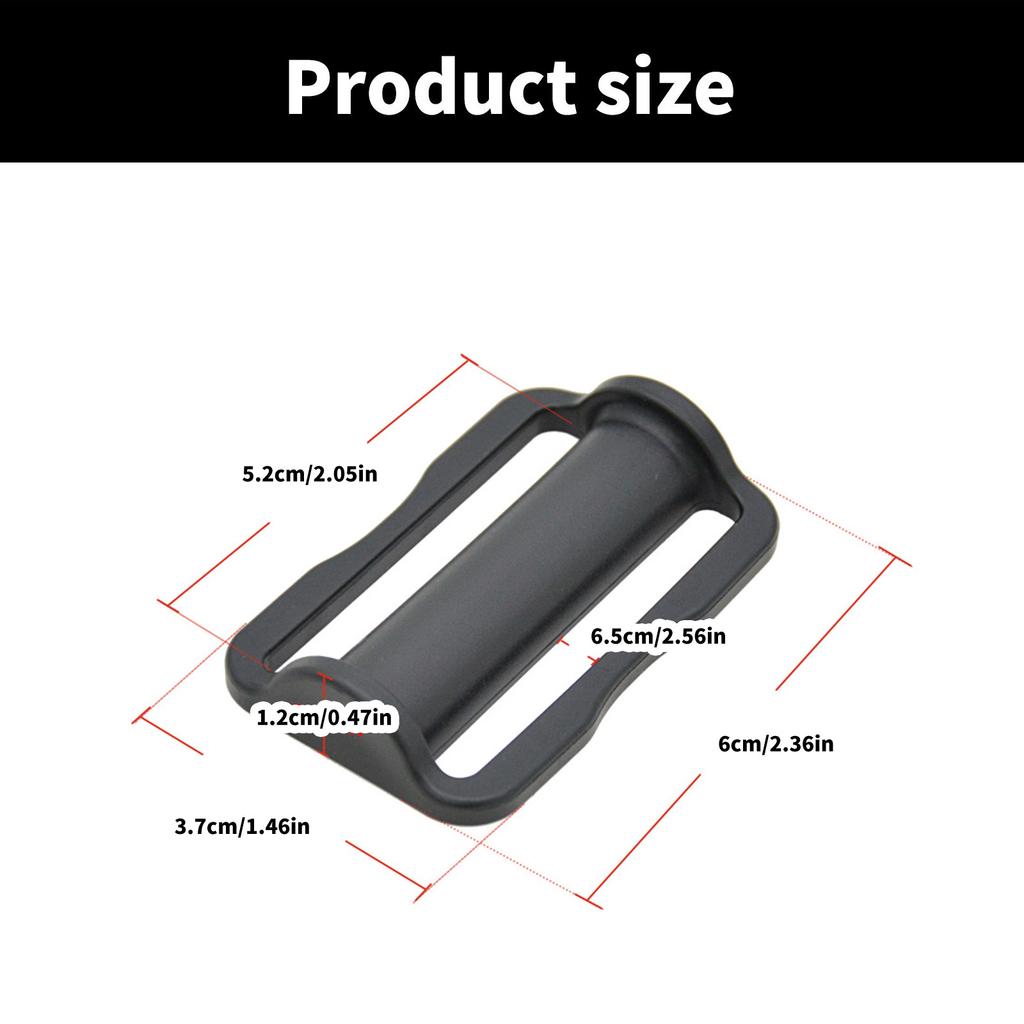 2Pcs Scubas Diving Snorkeling Weight Belt Keeper Retainer Diving Webbing Belt Slide Stoppers AntiLost Slide Buckles