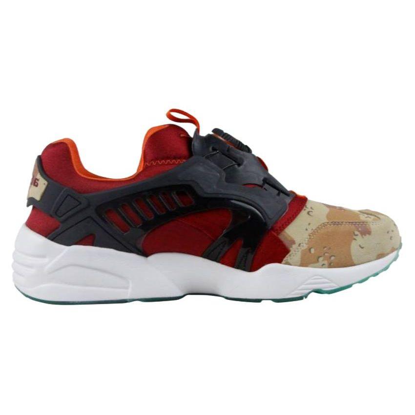 Puma Titolo x Atmos Disc Blaze Desert Dusk Men Sneakers Blue Dark-Navy-Ribbon-Red 363063-01