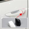 Black White Exterior Front Door Handle Key Hole Cover for Porsche Cayenne 11-17