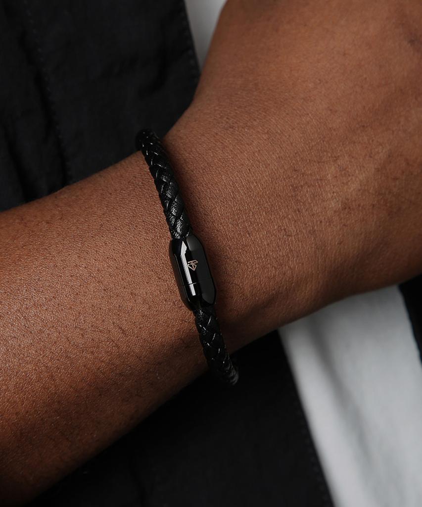 Ventera Licentio Leather Men'S Bracelet