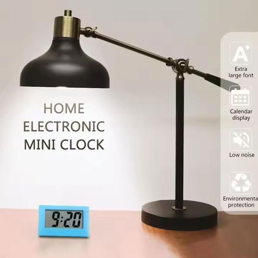 LED Digital Alarm Clock Backlight Snooze Data Time Calendar Desktop Multifunction Electronic Backlight Table Clock