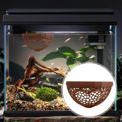 Floating Betta Hammock 3D Cave Fish Hide Aquarium Printed Shrimp Hammock Betta Feeder Rest