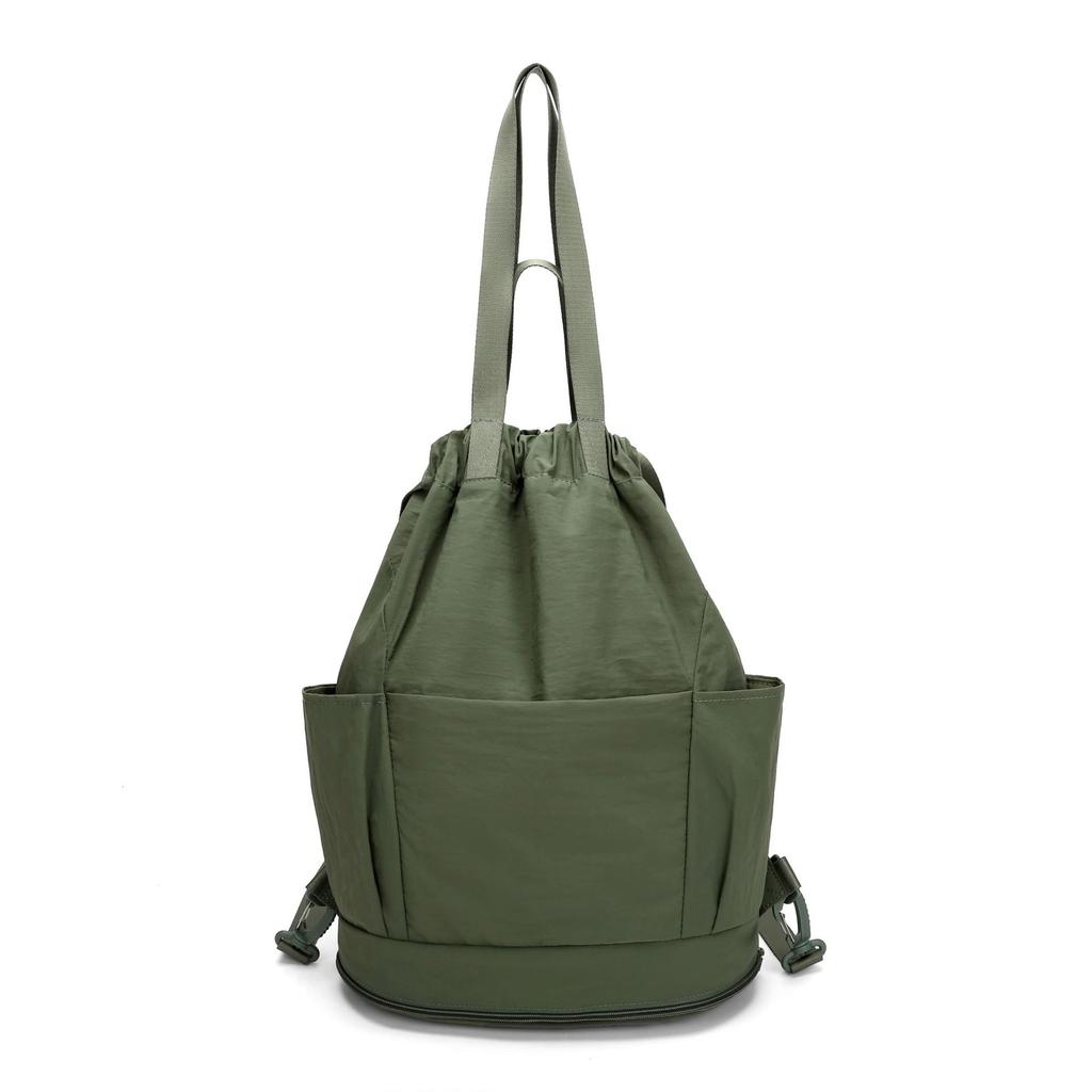 Multifunkční taška přes rameno Velkokapacitní batoh se stahovací šňůrkou Outdoorová sportovní taška