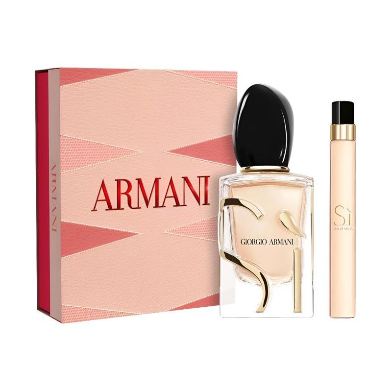 Armani Si Perfume Gift Box Set EDP Fruity Chypre Perfume 50ml + Travel Size 10ml