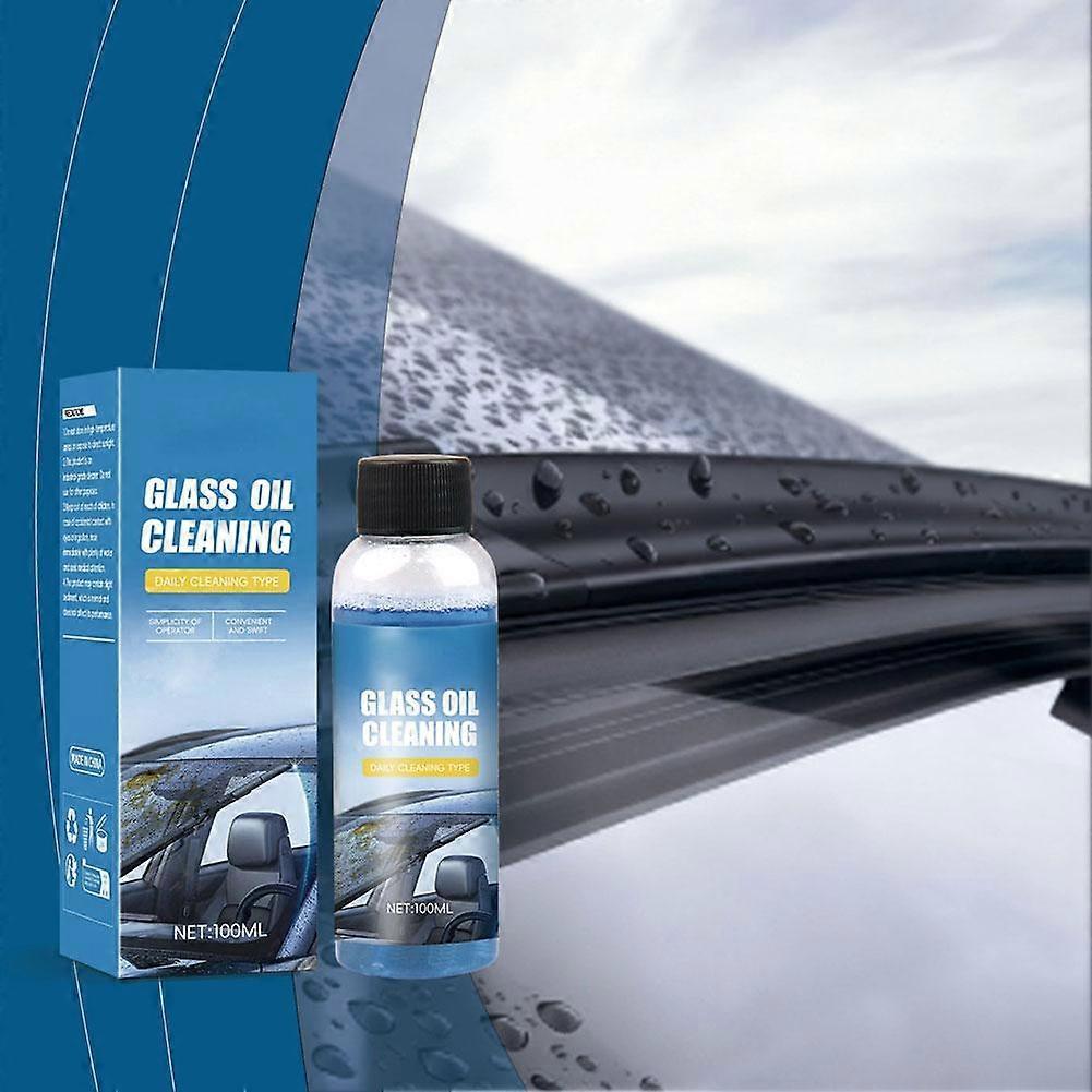 Car Glass Oil Film Cleaner Removal Cream Paste Windshield Water Spot R Emover