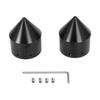 Motorbike Accessories for 883/1200 48 Motorcycle Front Axles Nut Cover Cap Aluminum Front Axles Cover Easy Installation