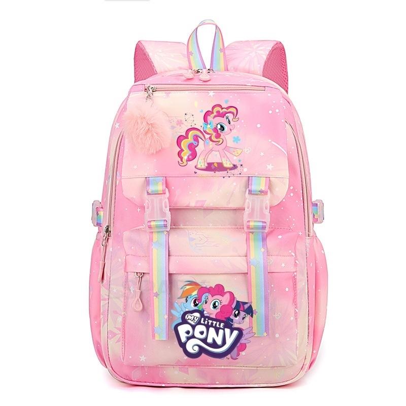 My Little Pony Backpack Female High Capacity College Backpack Trendy Women Laptop School Bags Girl Travel School Bags YK2