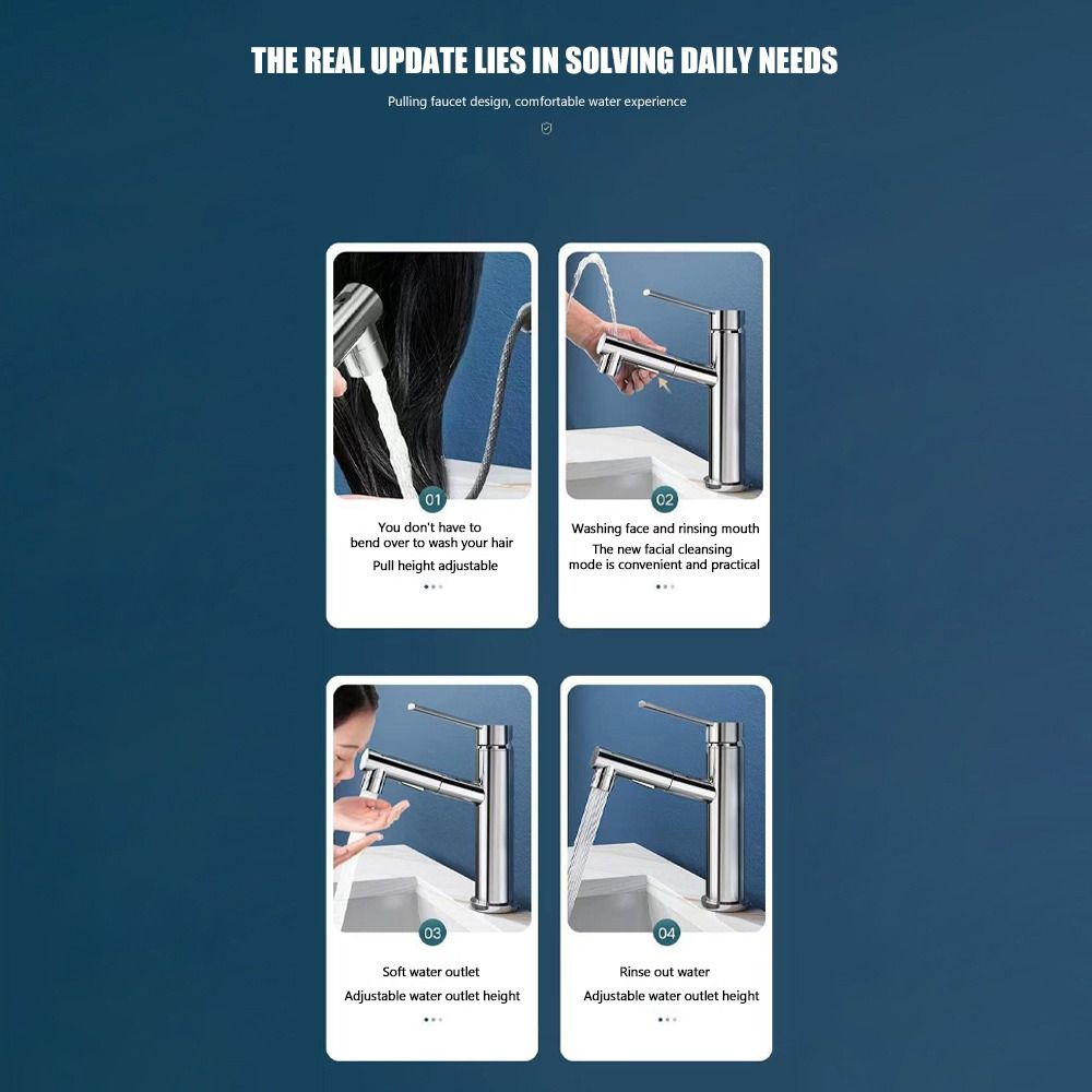 Universeller Verbinder Drehbarer Wasserhahn Küchen-Wasserspar-Hahnkopf Beschläge Duschkopf Sprühkopf