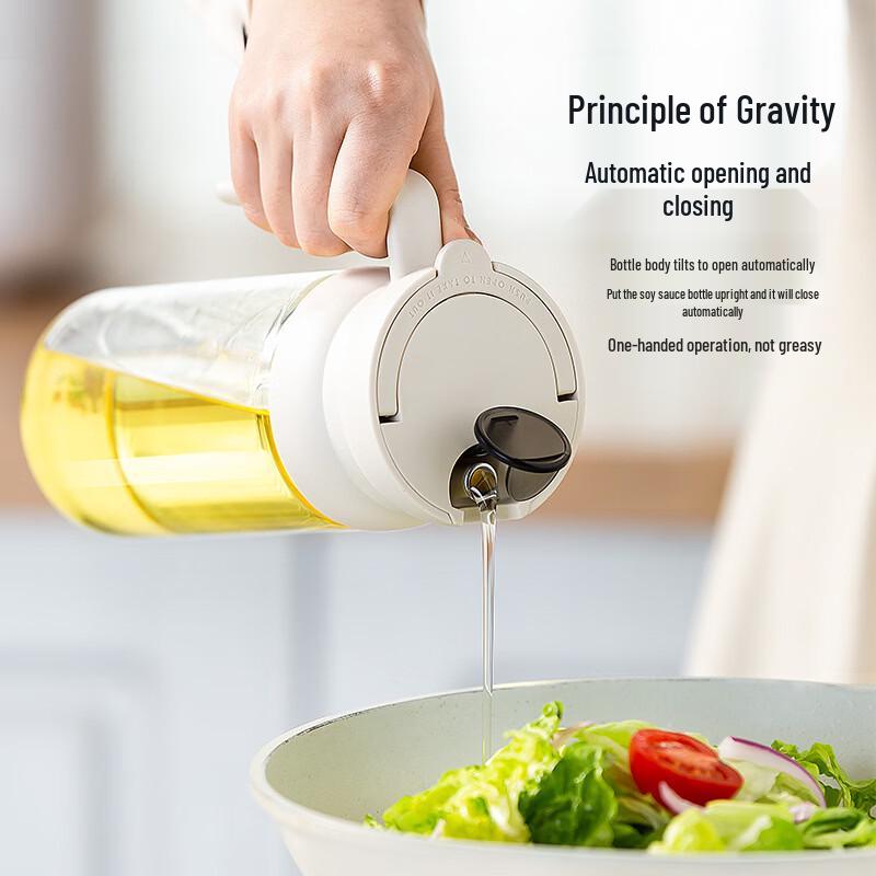 Wutuo Automatischer Deckel Glasölspender