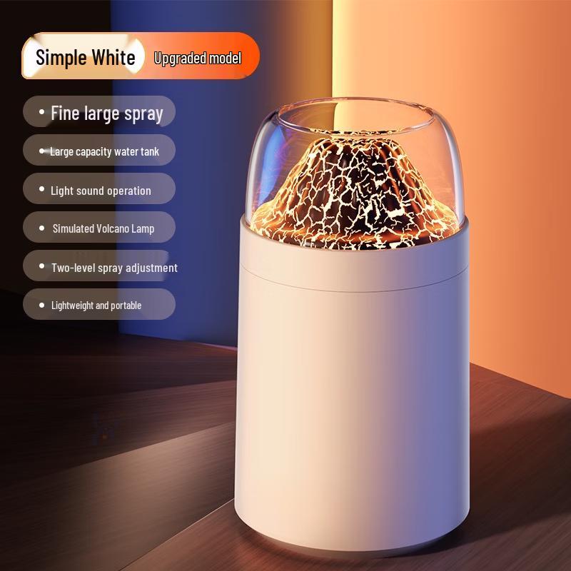 ZISIZ Mini Volcano Humidifier & Aroma Diffuser