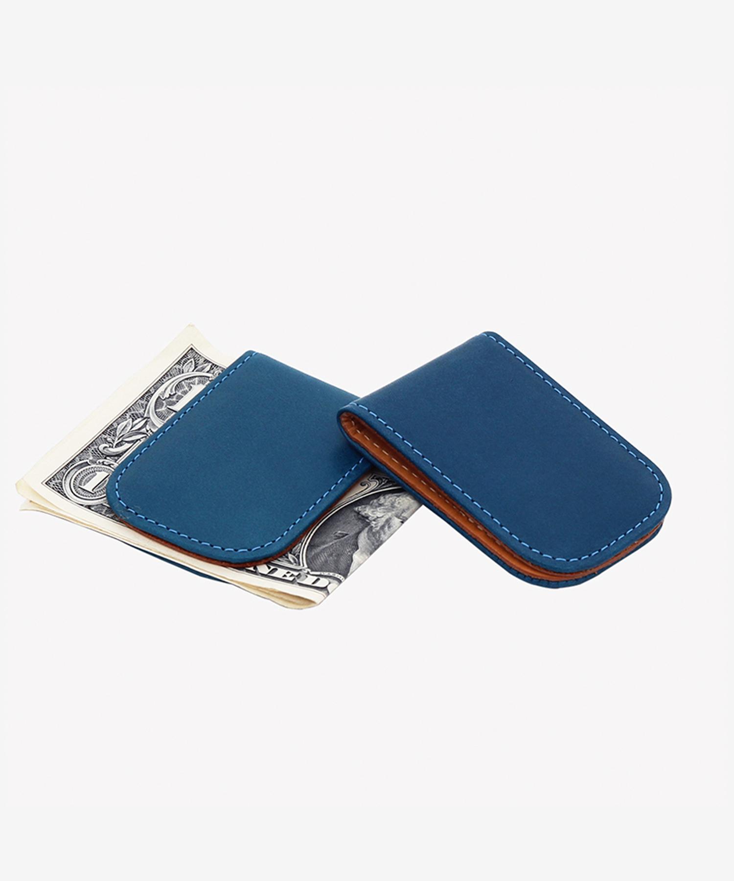 Matt Italian Genuine Leather Bill Clip