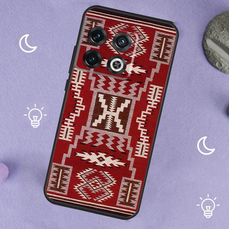 Tribal Ethnic Pattern For OnePlus 15 13 12 11 13R 12R 10R 13T 10T 8T Case For OnePlus Nord 5 CE 3 2 4 Lite N20 N30