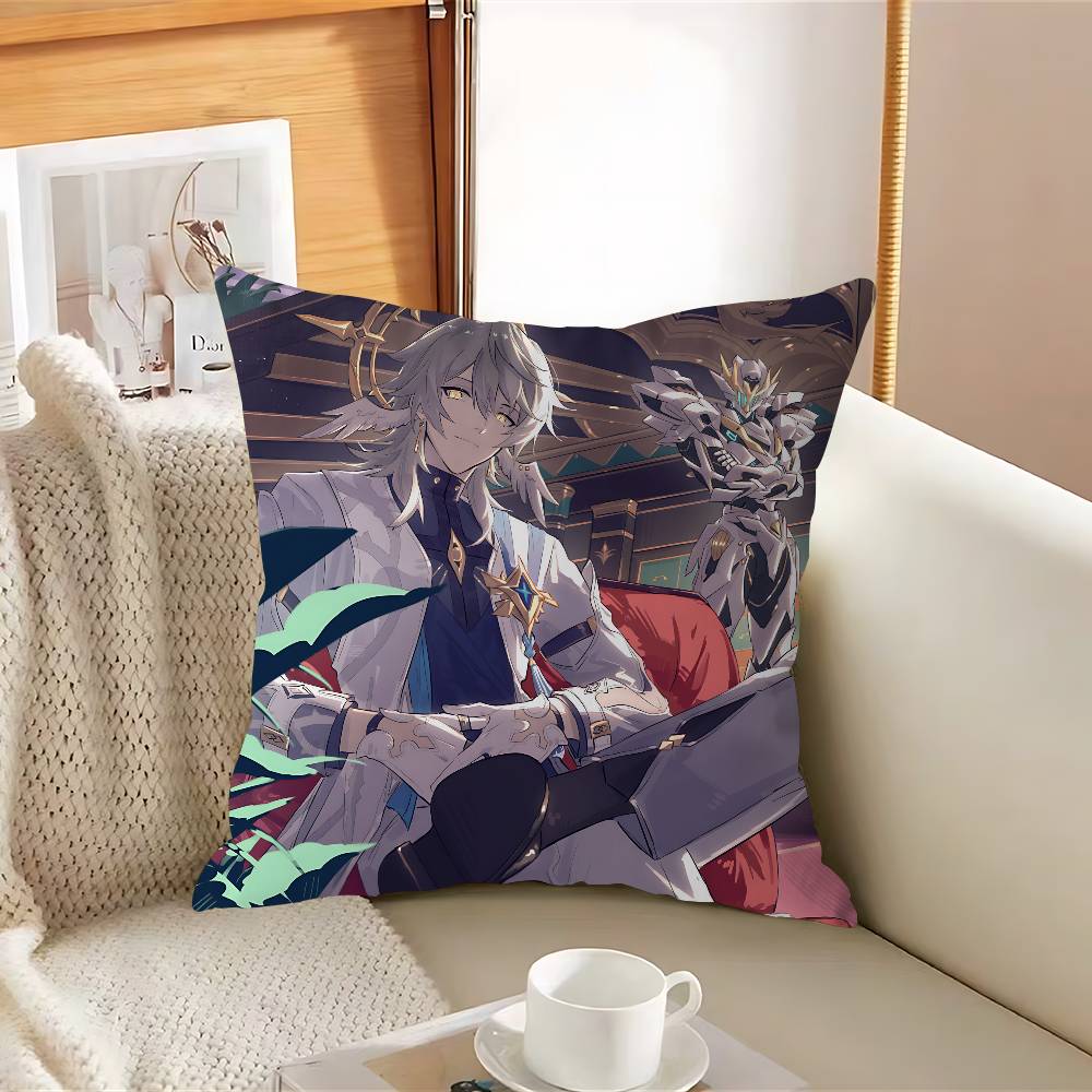 

АНИМЕ Воскресенье Персонализированная наволочка Детская спальня Декор для бурной вечеринки Наволочка Подарок на день рождения ребенка, на детский праздник 12x12Inch