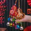 2026 New Year Of The Horse Chinese Style Incense Packet Bell Pendant Chinese Red Chinese Zodiac Incense Packet Tassel Pendant