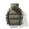 Trendy and Fashionable Couple Cotton-padded Clothes for Men and Women, Loose Trendy Brand Warm and Thickened Hooded Cotton-padded Jackets for Men