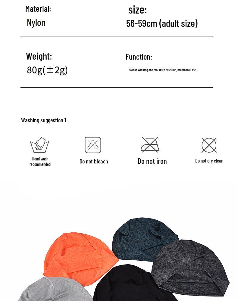 Men's Quick-Dry Breathable Outdoor Sports Cap for Cycling & Running