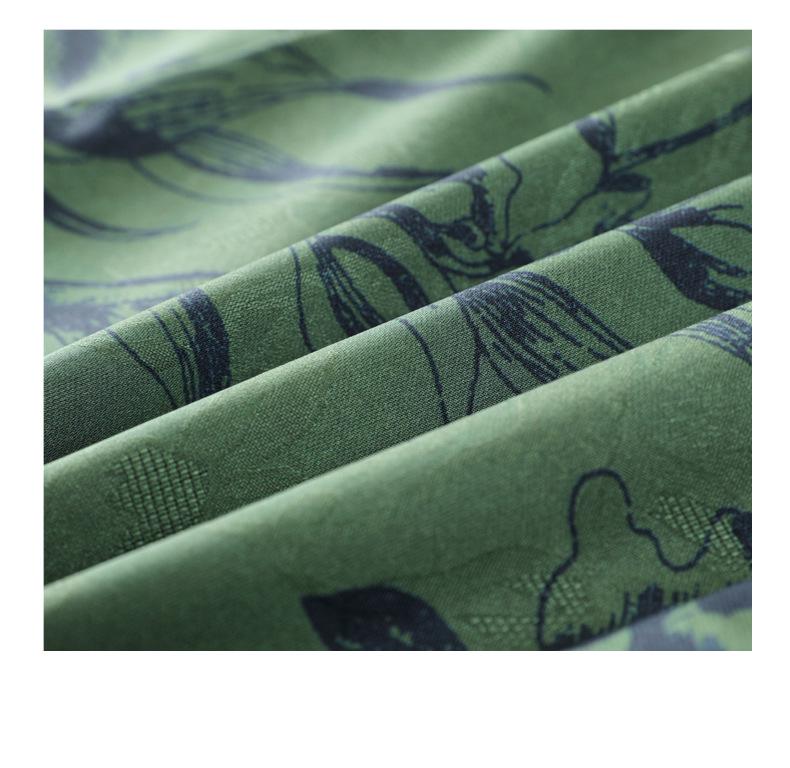 New Spring Cheongsam: Plus Size, Stand Collar, Slimming Dress for Women