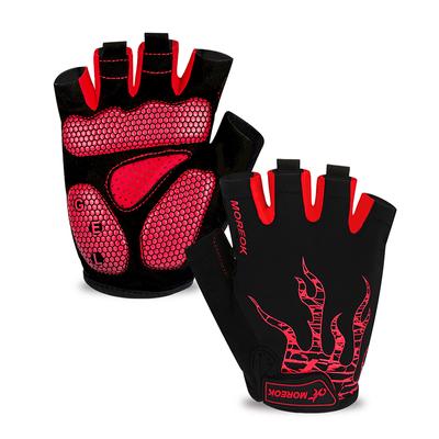 Gants de cyclisme pour hommes, gants de vélo demi-doigt, gants de vélo de route, coussinet de Gel, absorbant les chocs, antidérapants, respirants, gants de VTT pour femmes