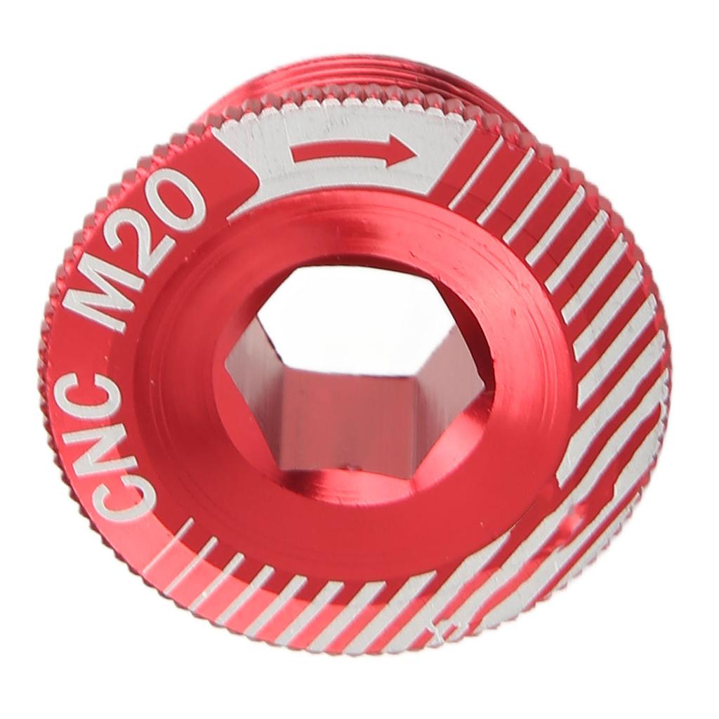 Crank Arm Screws Aluminum Alloy M20 Crank Fixing Screw Bike Crankset Arm S