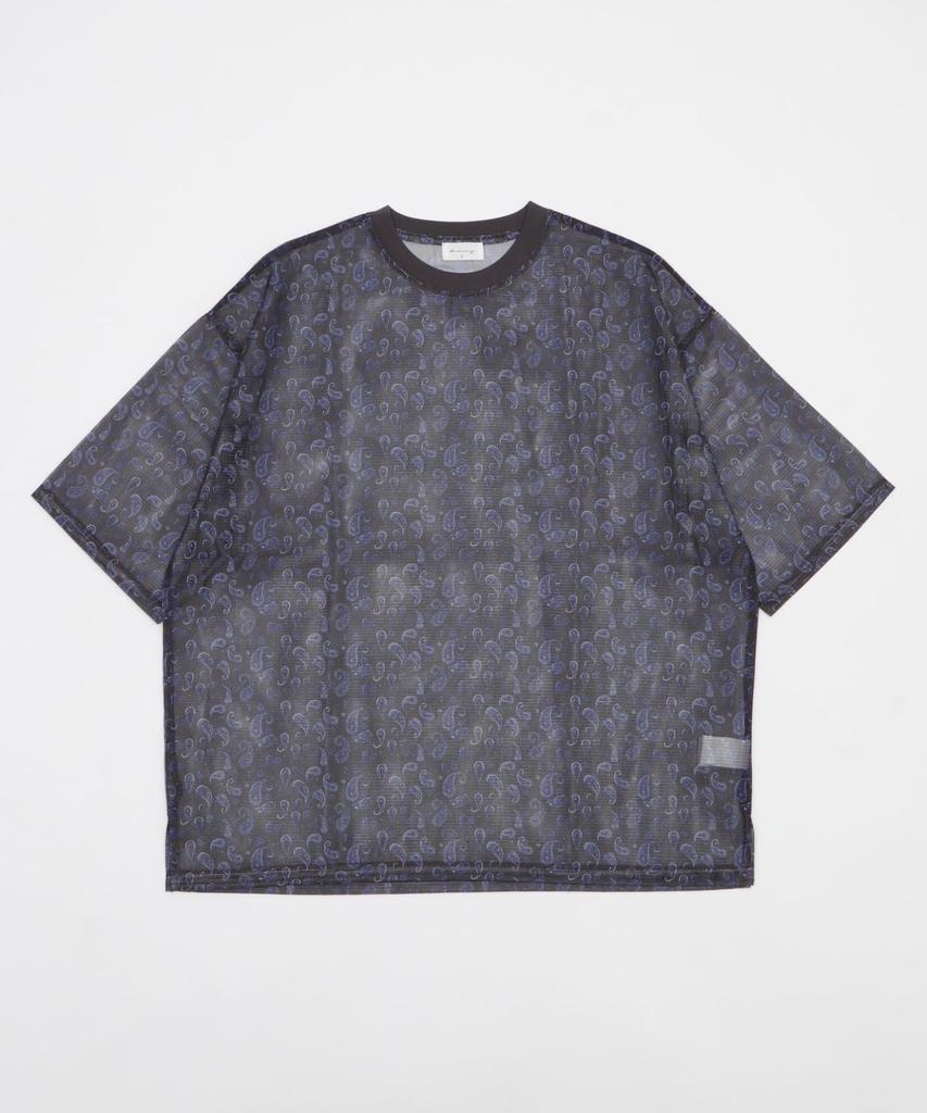 WEGO Model Plasă Ansamblu Pulover Mânecă Scurtă Vară Mărime Coreeană Model 2 Cămașă pentru Bărbați, Top, Haine, Stil, L,