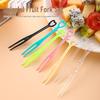 Disposable Heart-shaped Fruit Forks