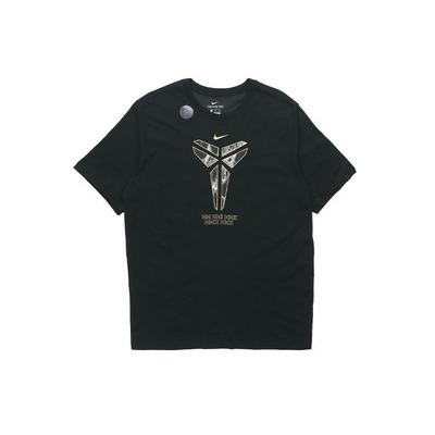 Dri-FIT Kobe Quick-Dry Round Neck Casual Sport Short Sleeve T-Shirt Men Tops Black CD1327-010
