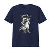 Racoon Cowboy Funny Meme T Shirt Unique Design for Western Fashion Lovers Vintage Washed Streetwear Fashion Stretched Homme