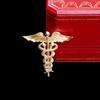 Retro Gift For Men Collar Clothing Snake Metal Angel Wings Jewelry Brooch Pins Corsage Accessories