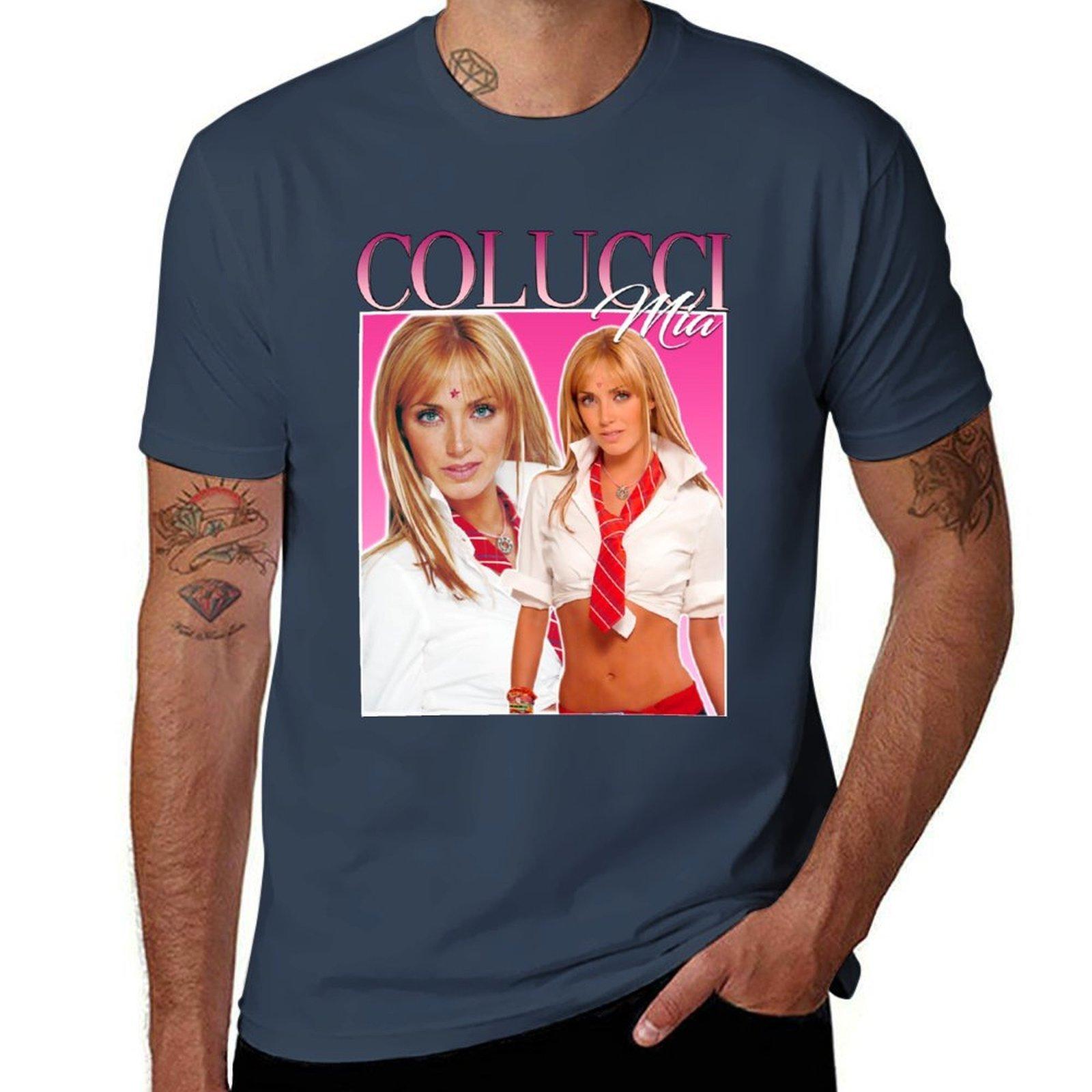 Mia Colucci Tshirt Casual Soft Cotton Short Sleeve Tee S