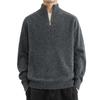 Pierre Cardin Men's Stand-Collar Half-Zip Knit Sweater