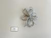 Mizuhiki Hair Ornament, Silver, Braided Cord, for Traditional Japanese Clothing, Graduation Ceremony, Coming-of-Age Ceremony, Wedding, Headpiece,