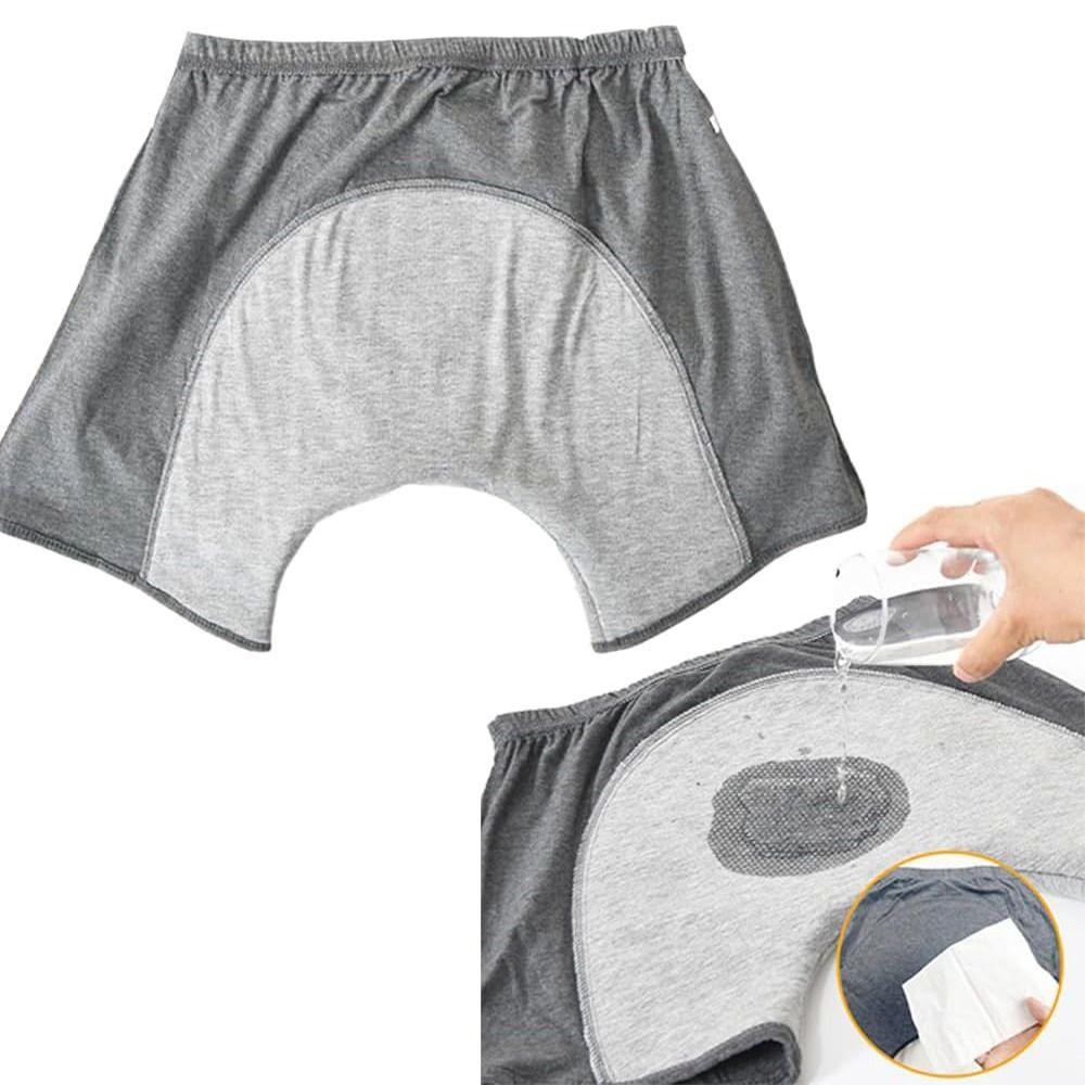 Elastic Graphene Adult Diaper Pants Antibacterial Incontinence Underwear Bed Paralysis