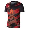 T Shirts Men's Black V Neck Moderate Straight Fit DD9507-010