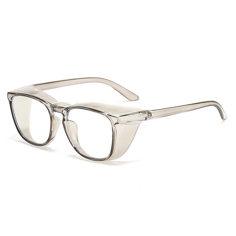 

SEAMETAL Anti Blue Light Glasses For Men Women Transparent Sand-proof Anti-shock Biking Safe Goggles Blue Blocking Protect Eyewear сірий колір/прозорий