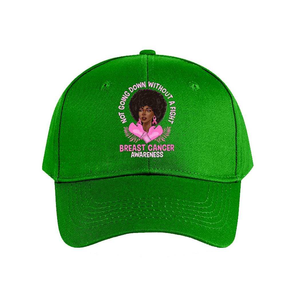 Breast Cancer Awareness Fight Graphic Baseball Cap Fashion Unisex Sunhat Womens Outdoor Sports