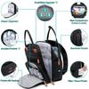 Mochila Plegable Impermeable para Mamá y Cama - Gran Capacidad, Bolsa Multifuncional para Madre y Bebé